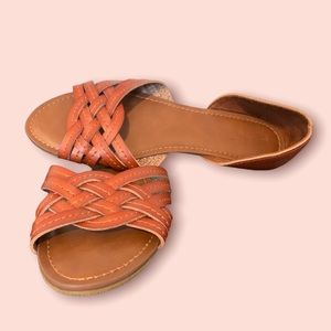 Leather Sandals Size 7 1/2